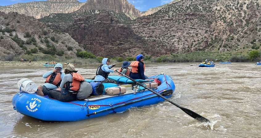 Water Research Goes Deep with Rafting Trip to Utah